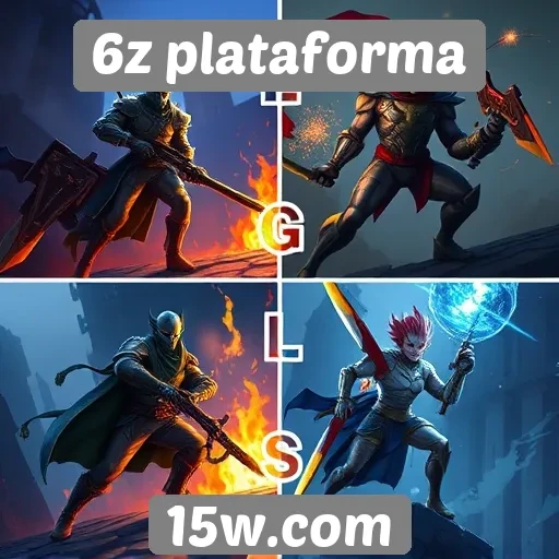 Comparativo entre jogos da 6z plataforma